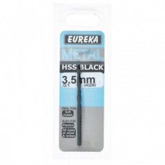 Eureka Black Hss Drill Bit 3.5mm Quantity:1, EUREKA - Cashbuild