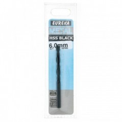 Eureka Black Hss Drill Bit 6.0mm Quantity:1, EUREKA - Cashbuild