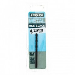 EUREKA DRILL BIT METAL HSS EUREKA BLACK 4.2mm - Cashbuild