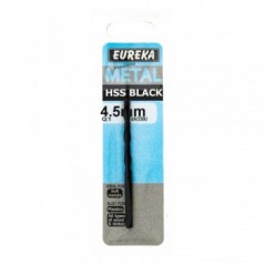 Eureka Black Metal Hss Drill Bit 4.5mm Quantity:1, EUREKA - Cashbuild