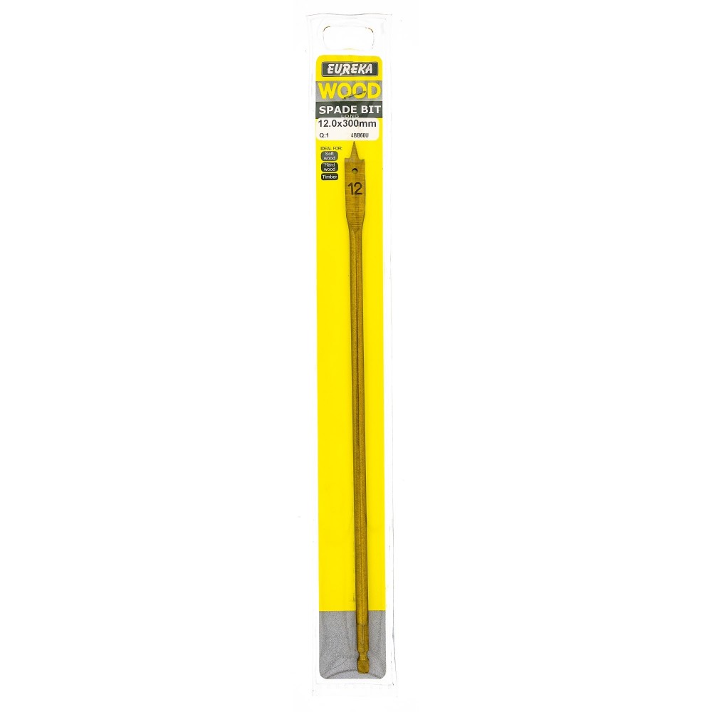 Eureka Spade Flat Drill Bit 12.0X300mm Quantity:1, EUREKA - Cashbuild Eureka Spade Flat Drill Bit 12.0X300mm Quantity:1, EUREKA - Cashbuild