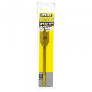 Eureka Spade Flat Drill Bit 22.0X150mm Quantity:1, EUREKA - Cashbuild