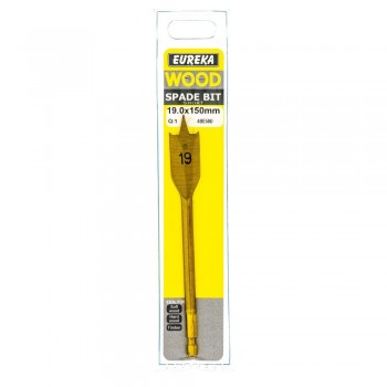 Eureka Spade Flat Drill Bit 19.0X150mm Quantity:1, EUREKA - Cashbuild