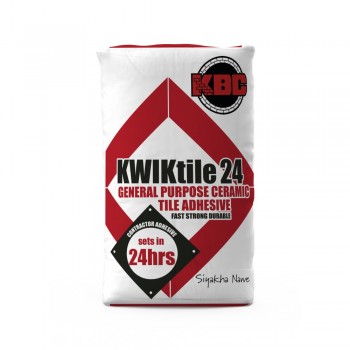 Kwiktile Tile Adheisve Ceramic 24Hr 20kg, KWIKTILE - Cashbuild