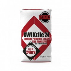 Kwiktile Tile Adheisve Ceramic 24Hr 20kg, KWIKTILE - Cashbuild