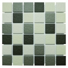 Mosaic Tile Charcoal Grey 45X45mm Q3, FALCON - Cashbuild