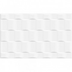 WALL TILE WEAVE 250X400 1.5m2 WHITE,  - Cashbuild