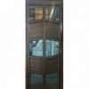 Door Aluminium Hinge 10 Panel S10 Blue Reflective Glass Brz, VALUDOOR - Cashbuild