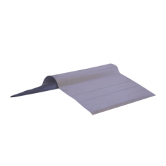 Rolltop Ridge Galvanised Corr 4800X400X04,  - Cashbuild