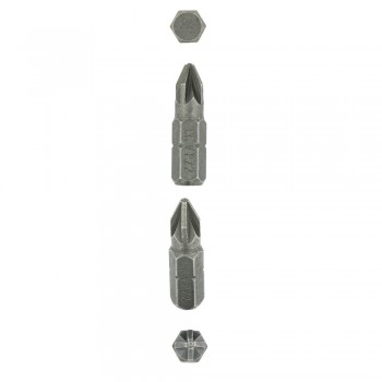 Bit Pozi 25mm Size 2 Quantity:4,  - Cashbuild