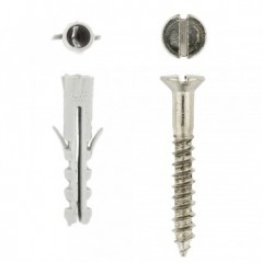 Eureka Wall Plug & Screw 4.0X30mm P6 Quanitity:6, EUREKA - Cashbuild