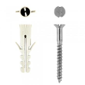 Eureka Wall Plug & Screw 4.5X38mm P7 Quantity:6, EUREKA - Cashbuild