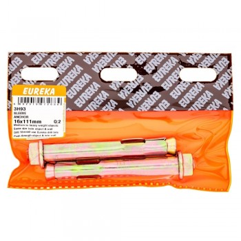 Eureka Sleeve Anchor 16X111mm Quantity:2, EUREKA - Cashbuild