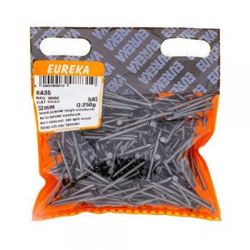 Eureka Nail Wire Flat Head 32mm Quantity:250G, EUREKA - Cashbuild