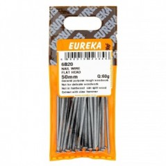 Eureka Nail Wire Flat Head 50mm Quantity:60G, EUREKA - Cashbuild