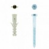 EUREKA COACH SCREW AND PLUG 6x 60mm P8 Quantity:4ea - Cashbuild