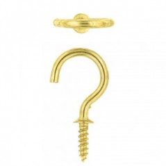 Eureka Cup Hook Round 19mm Quanitity:16, EUREKA - Cashbuild