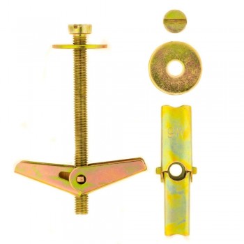 Eureka Toggle Spring & Bolt 6.0X 65mm Quantity:2, EUREKA - Cashbuild