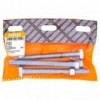 EUREKA SET SCREW AND NUT 12X125mm GALVANISED Quantity:4 - Cashbuild