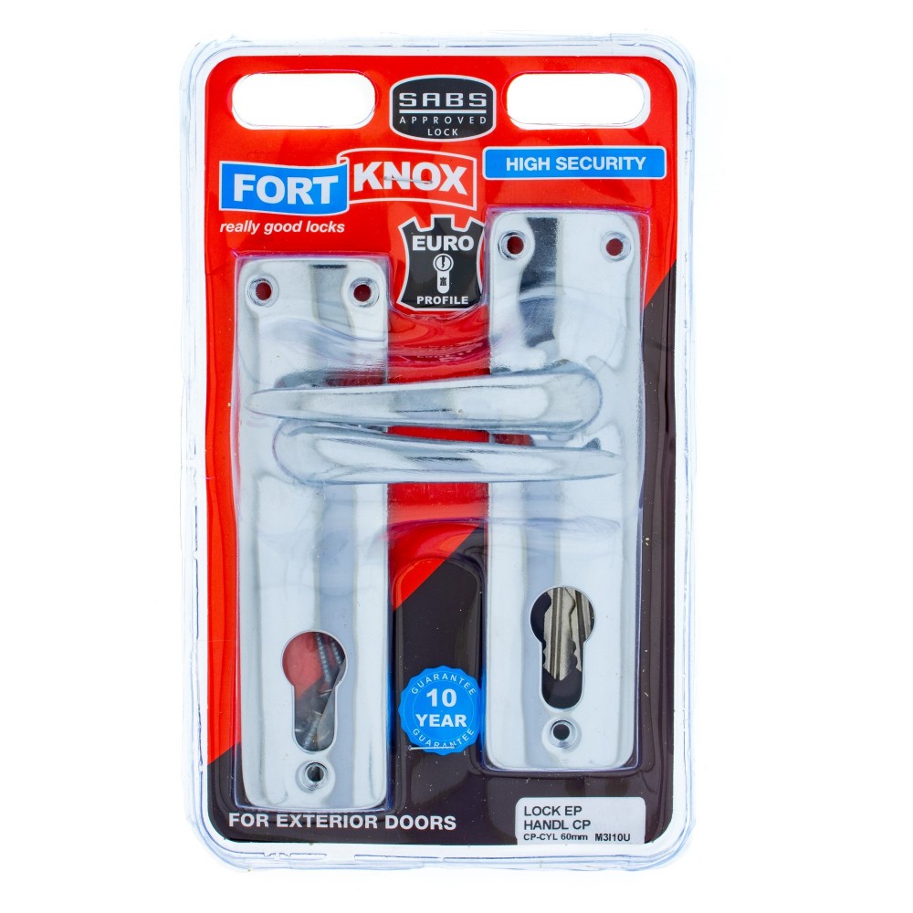 Lockset Euro 60mm Quantity:1, FORT KNOX - Cashbuild Lockset Euro 60mm Quantity:1, FORT KNOX - Cashbuild