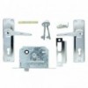 Lockset Keen Right 2 Lever Lockset Chrome Plated, FORT KNOX - Cashbuild