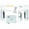 Lockset Keen Right 3 Lever Lockset Chrome Plated, FORT KNOX - Cashbuild