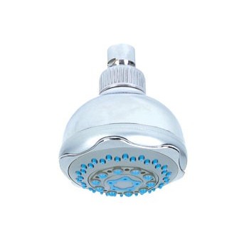 Rose Shower Chrome Plated 5 Setting Blue, ICON - Cashbuild