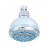 Rose Shower Chrome Plated 5 Setting Blue, ICON - Cashbuild