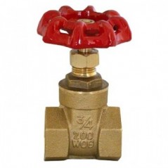 Valve Gate Brass 20mm (Loose),  - Cashbuild