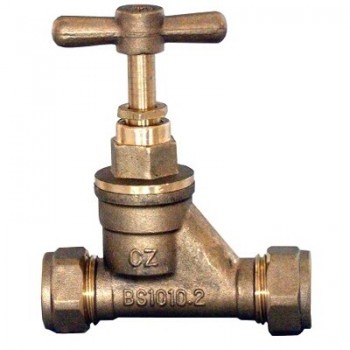 Stoptap 15mm Brass,  - Cashbuild