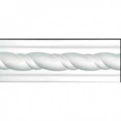 Epolystyrene Cornice Dado Rope 40mm Majistiq, MAJISTIQ - Cashbuild