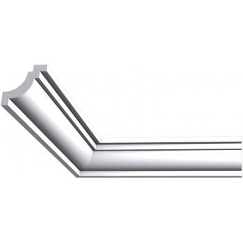Xpolystyrene Cornice Sante 65mm X 2M Majistiq, MAJISTIQ - Cashbuild
