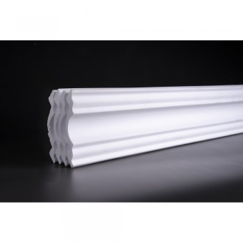 Polystyrene Cornice L80 Classic Quantity:4, UPPER EDGE - Cashbuild