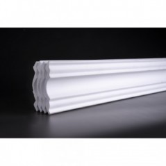 Polystyrene Cornice L80 Classic Quantity:4, UPPER EDGE - Cashbuild