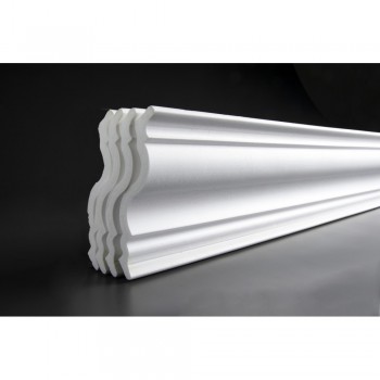 Polystyrene Cornice Y100 Curve Quantity:4, UPPER EDGE - Cashbuild