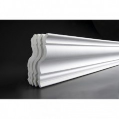 Polystyrene Cornice Y100 Curve Quantity:4, UPPER EDGE - Cashbuild