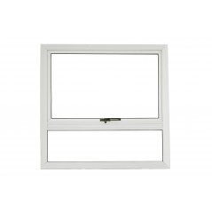 Window Frame Aluminium 28-PT99 White Obscure,  - Cashbuild
