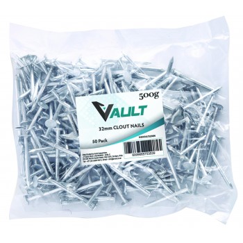 Clout Nails 32mm 500G Quantity:50