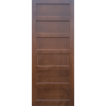 Door Pine 6 Panel F&l Oregon Var