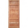 Door Pine 6 Panel F&l Imbuia Var