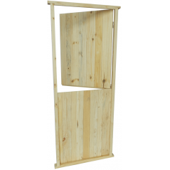 Door & Frame Hut Pine 38*76 Stable