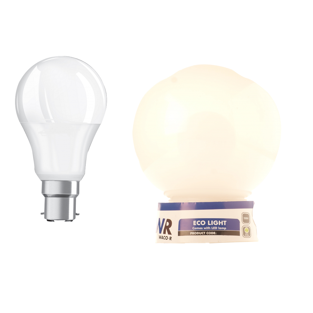 Clear Budget Light Includes A60 Led Globe, - Cashbuild Clear Budget Light Includes A60 Led Globe, - Cashbuild