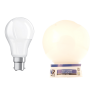 Clear Budget Light Includes A60 Led Globe,  - Cashbuild