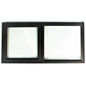 Window Frame Aluminium Ptt615 Charcoal Clear,  - Cashbuild
