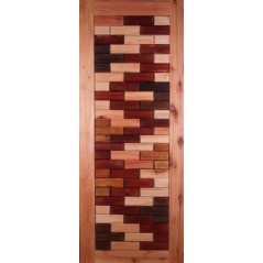 Hardwood Designer Door,  - Cashbuild