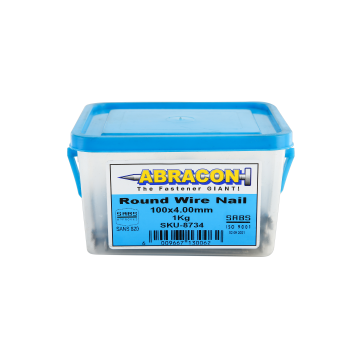 Nails SABS 1kg/100X4mm,  - Cashbuild