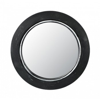 Home Quip Damascus Antique Silver Round Mirror - 50 X 50cm, Homequip - Cashbuild