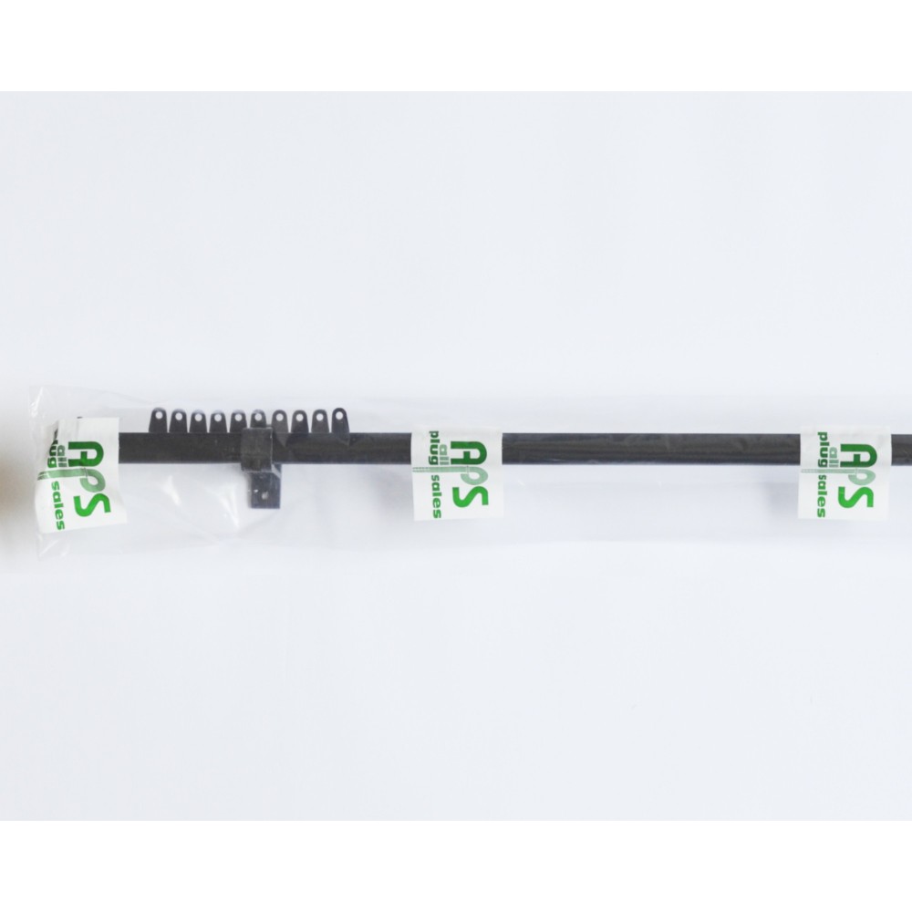 Black Curtain Track Single 2.0M, - Cashbuild Black Curtain Track Single 2.0M, - Cashbuild