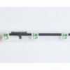 Black Curtain Track Single 2.0M,  - Cashbuild