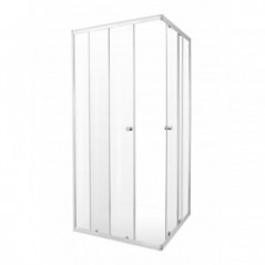 Entrée Shower Door Corner Entry Chrome 880x880x1850mm, ENTRÉE - Cashbuild